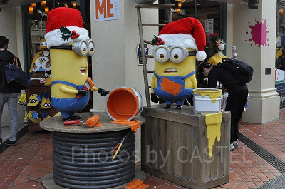 ミニオンコーデはスタジオスタイルへ