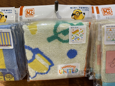 ミニオンミニタオル