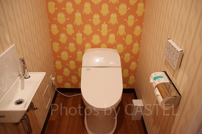 ミニオンルームのトイレ