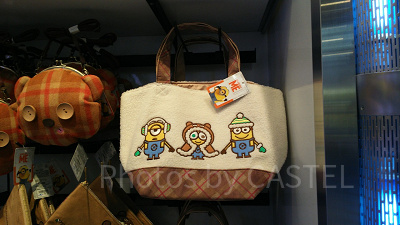 ミニオンのトートはもこもこ具合がカワイイ（2018年）