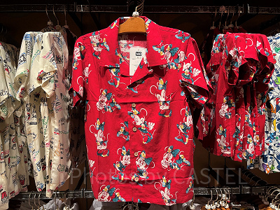 ミニーアハロシャツ（レッド）