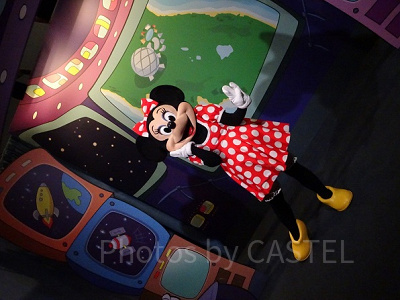 エプコットで会えるミニー