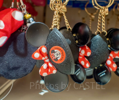 ミニーのイヤーハットキーチェーン