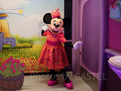 TDL】ミニーのスタイルスタジオでオシャレでキュートなミニーちゃんに