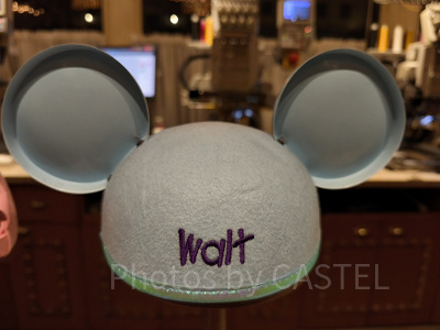 ミントグリーン・パステルイヤーハット