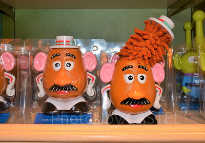 ミスター・ポテトヘッドの掃除グッズ