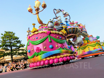 ルミエール・ベル・ポット夫人・チップのフロート