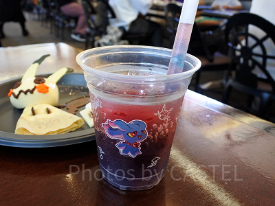 ムウマのグレープゼリー＆ソーダ（ユニバハロウィンフード2023）