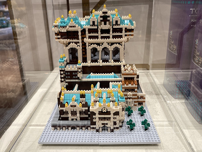nanoblock タワー・オブ・テラー LEDユニット付き 組立済み ナノブロック（タワー・オブ・テラー）| キャステル | CASTEL