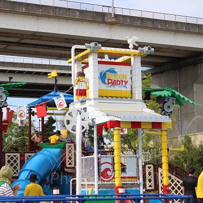 新作アトラクション「スプラッシュ・パッド」