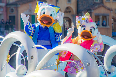 お正月ディズニーのハーバーグリーティング（イメージ）