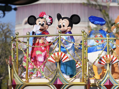 東京ディズニーランドのお正月イベント