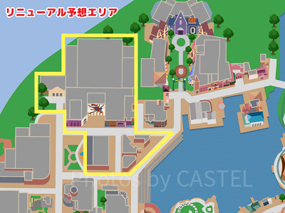 ニューヨークエリア再開発エリア予想図