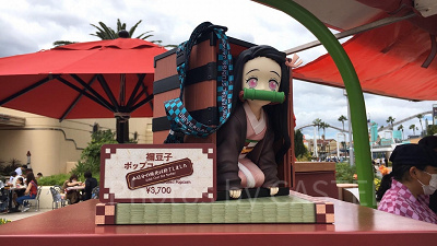 禰豆子のポップコーンバケツ 鬼滅の刃 USJ限定 2021 未使用品 タグ付き