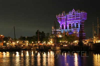 ディズニーシーの夜景