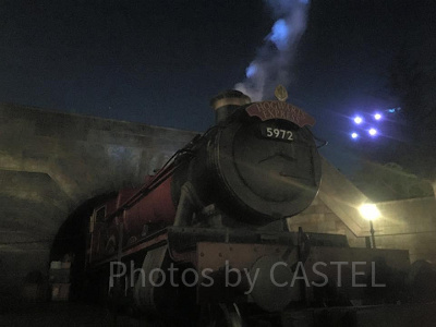 ユニバの夜の風景