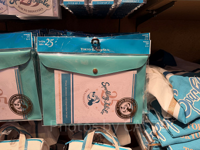 ノート＆フラップケース(ディズニーシー25周年グッズ)