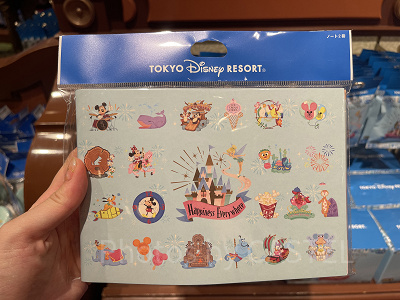 ノートセット（ディズニーパークモチーフグッズ）