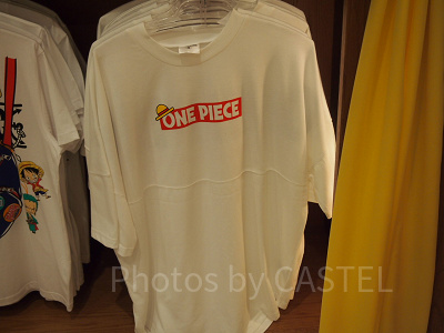 ワンピースのシンプルTシャツ