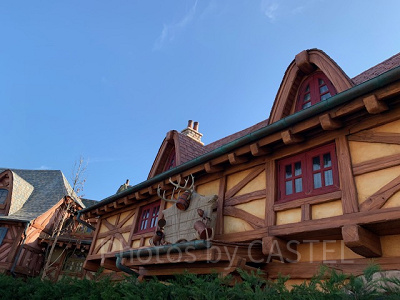 美女と野獣エリアの一部通行可能エリア