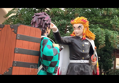 過去に開催されていたUSJ×鬼滅の刃コラボの様子