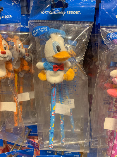 ドナルドマスコット付き鉛筆