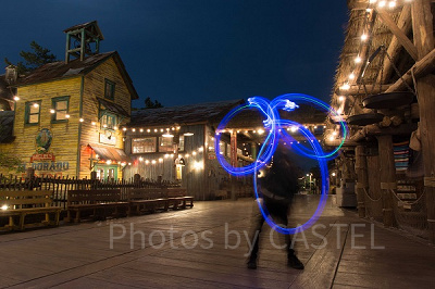 ロストリバーデルタにてタルの上にカメラを固定して撮影（TDS・夜） 設定：16㎜ SS10 F8.0 ISO100