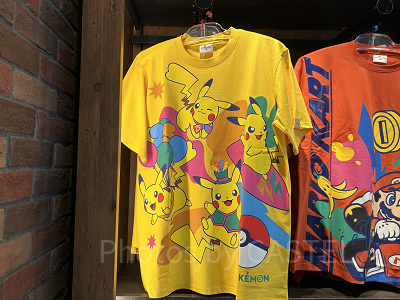 ピカチュウTシャツ