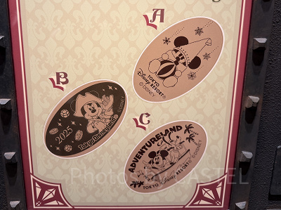 パイレーツ・トレジャーのスーベニアメダル（2025年11月）