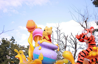 かわいいプーさんに会える場所