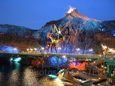 プロメテウス火山から一気に急降下！