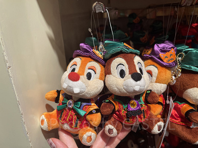 ぬいぐるみバッジセット（ディズニーハロウィングッズ2024）