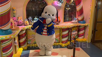 ピューロランドのポチャッコ