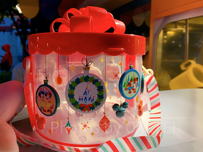 ポップコーン、バケット付き