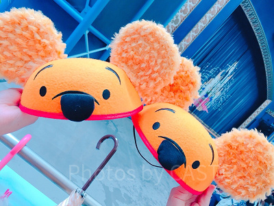 ディズニー】お洒落かわいいイヤーハットアレンジ！耳にサインやシール