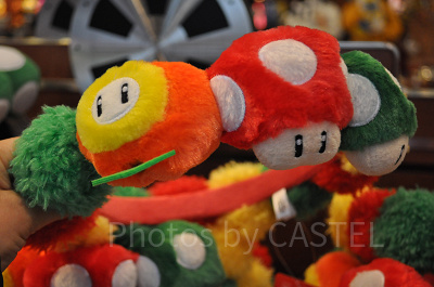 パワーアップアイテムのフープカチューシャ