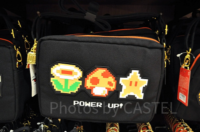 パワーアップアイテムのショルダーバッグ