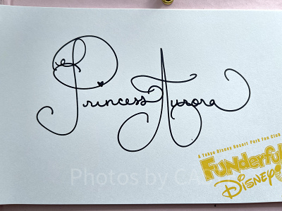 ディズニー　キャスト限定　レア　ミッキー　サイン ディズニーキャラクターサイン18連発！レアなサインも！