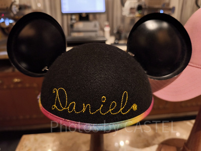 レインボー・トリムイヤーハット