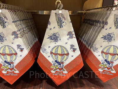 「レトロ気球グッズ」バンダナ