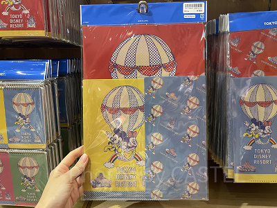 「レトロ気球グッズ」クリアホルダーセット