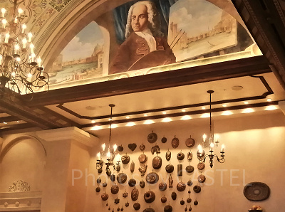 リストランテ・ディ・カナレット：豪華な内装