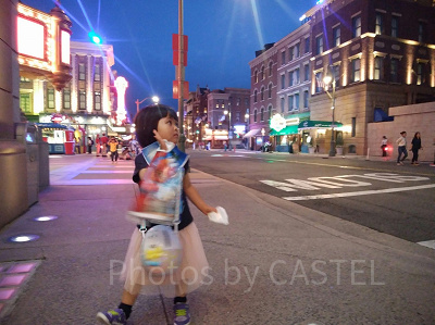 パーク貸切イベント中の風景／USJ