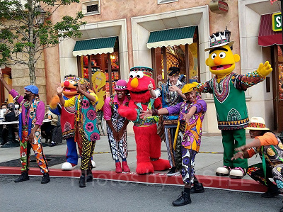 セサミストリートアフロビートのグリーティング