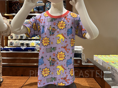 セサミストリートのキッズTシャツ