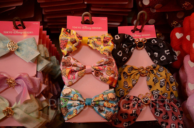 ミッキーモチーフのヘアゴム3個セット