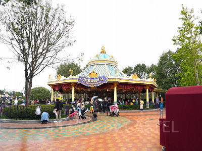 上海ディズニー：ファンタジア・カルーセル