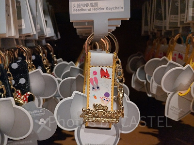 上海ディズニーカチューシャホルダー：ズートピア柄カチューシャホルダー