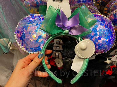 上海ディズニーカチューシャ：人魚姫風カチューシャ