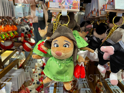 上海ディズニーズートピアグッズ：フルーフルーのぬいぐるみキーチェーン